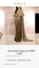 Load image into Gallery viewer, Mariab Saree Hand work Chiffon
