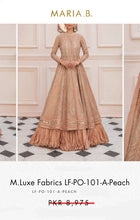 Load image into Gallery viewer, Mariab Fabric Luxe Embroidered Organza
