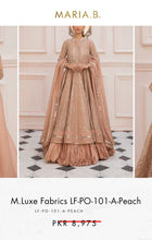 Load image into Gallery viewer, Mariab Fabric Luxe Embroidered Organza
