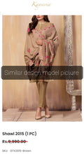 Load image into Gallery viewer, Kayesria Shawl Wool Embroidered
