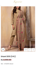 Load image into Gallery viewer, Kayesria Shawl Wool Embroidered
