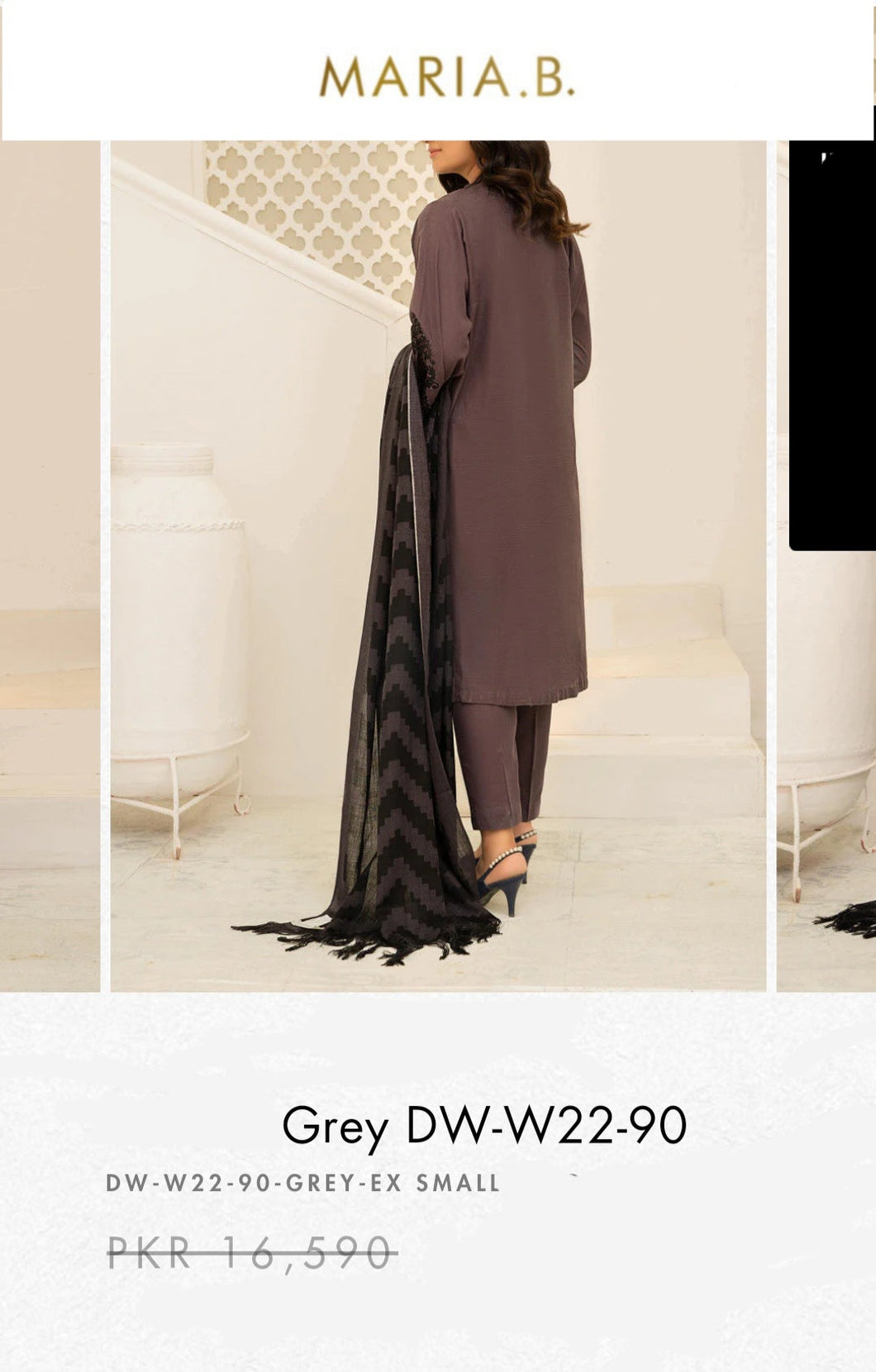 Mariab Shawl wool Ready to wear