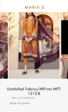 Load image into Gallery viewer, Mariab Duppta Printed Chiffon
