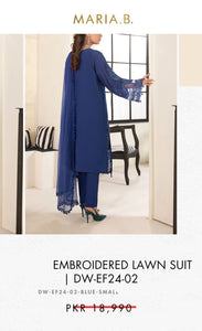 Mariab Fabric Plain Cotton Lawn