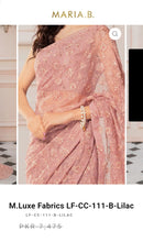 Load image into Gallery viewer, Mariab Fabric Luxe Embroidered Chiffon
