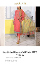 Load image into Gallery viewer, Mariab Duppta Printed Chiffon
