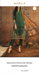Mariab Duppta Printed Chiffon
