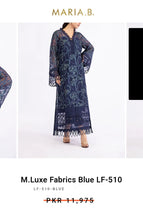 Load image into Gallery viewer, Mariab Fabric Luxe Chicken Kari  Chiffon
