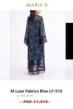 Load image into Gallery viewer, Mariab Fabric Luxe Chicken Kari  Chiffon
