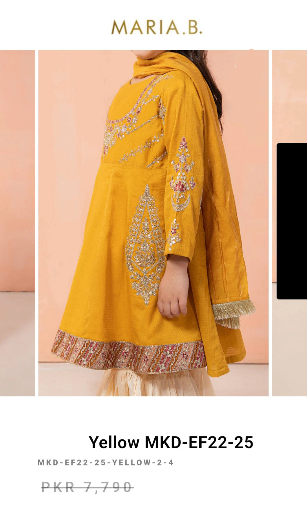 Mariab Sleeves Pair