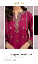 Load image into Gallery viewer, Mariab Fabric Plain Lawn cotton
