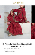 Load image into Gallery viewer, Mariab Fabric Printed Lawn
