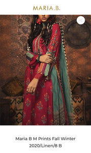 Mariab Duppta Printed Chiffon