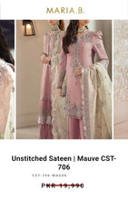 Load image into Gallery viewer, Mariab Fabric Satin

