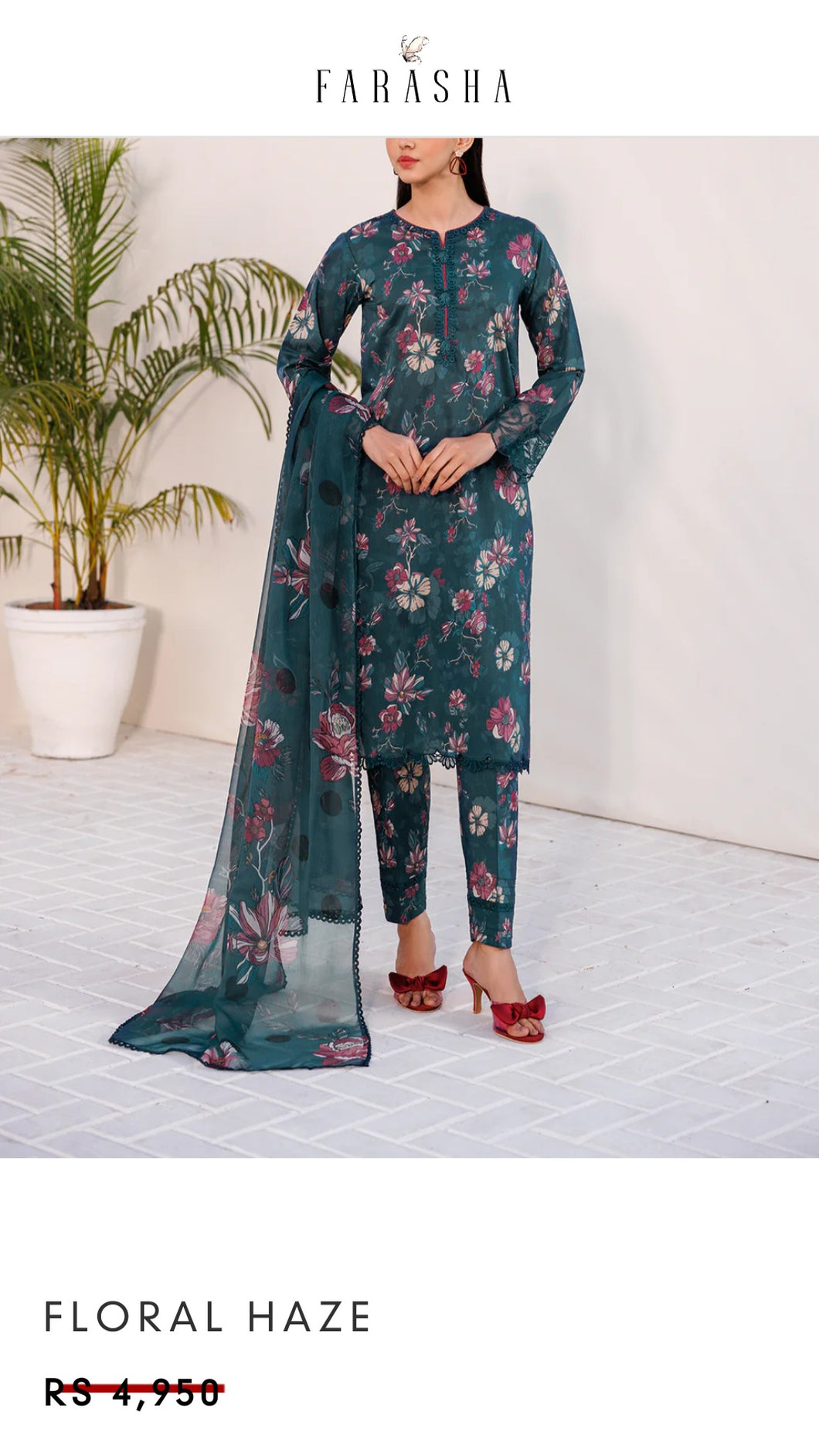 Farasha 2-Piece Printed