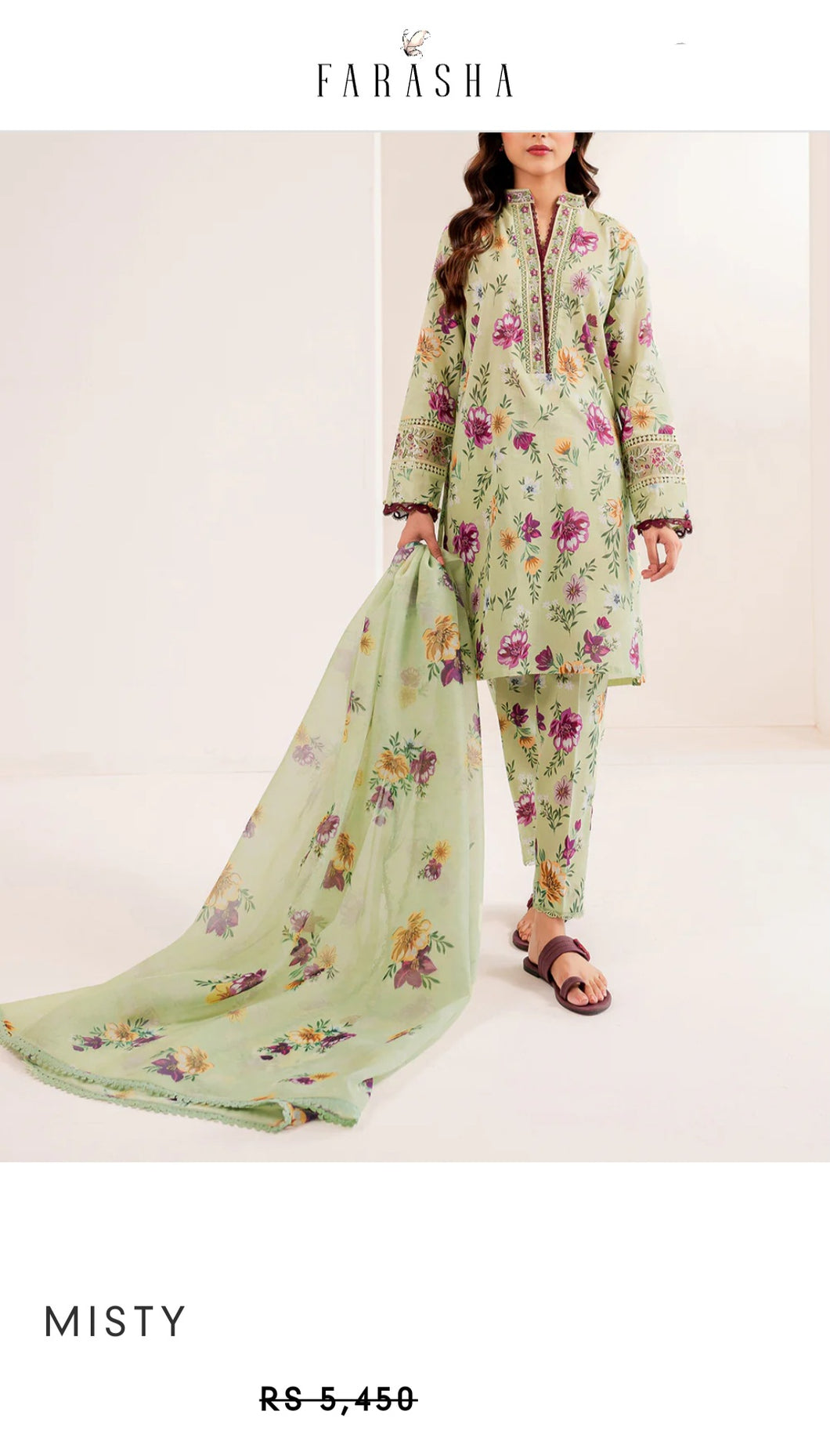Farasha 2-Piece Printed