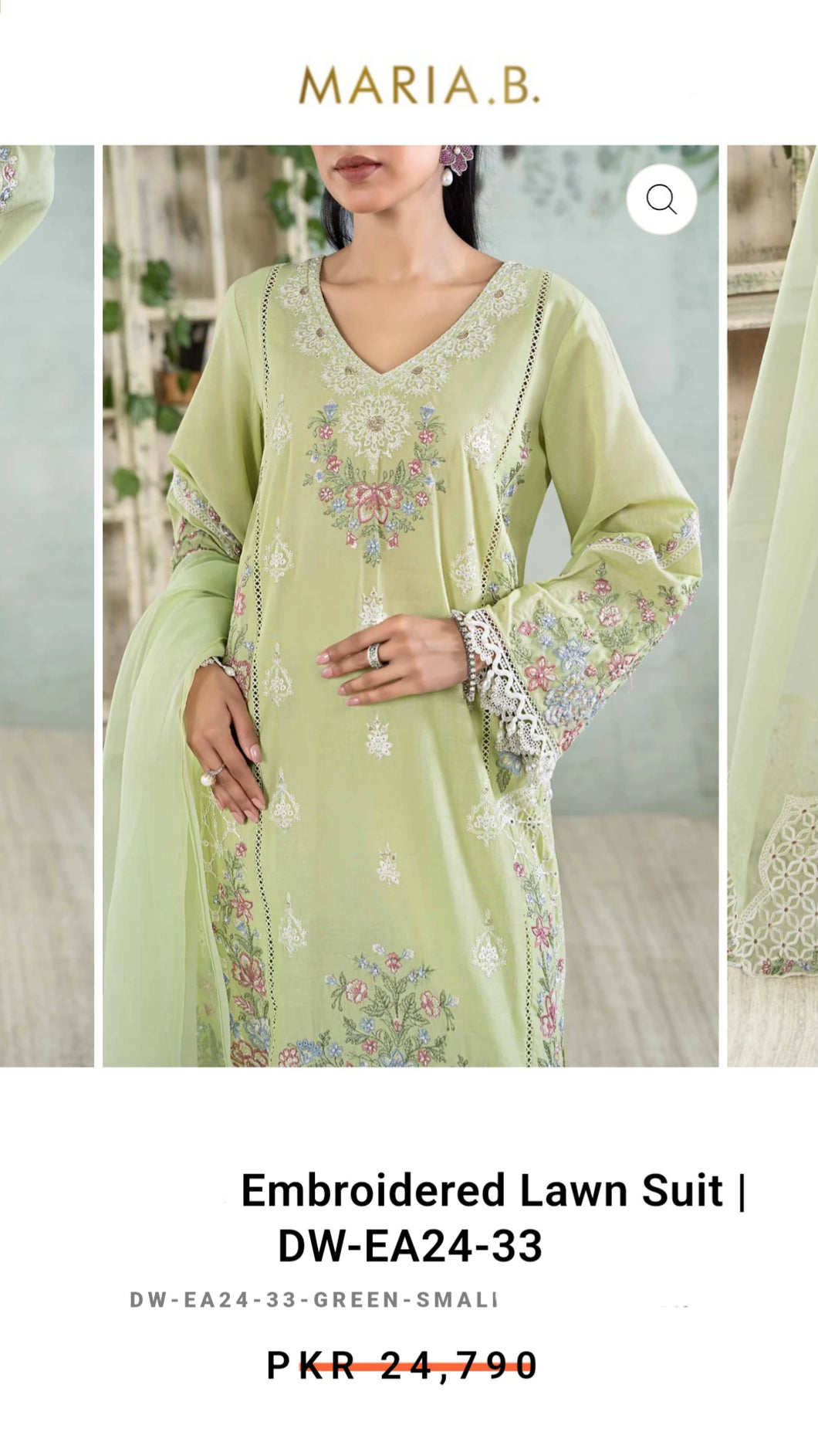 Mariab Sleeves Bunch Pair