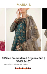 Mariab Fabric Embroidered Zari Net