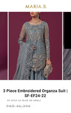 Load image into Gallery viewer, Mariab Duppta Ready to wear chiffon scallop
