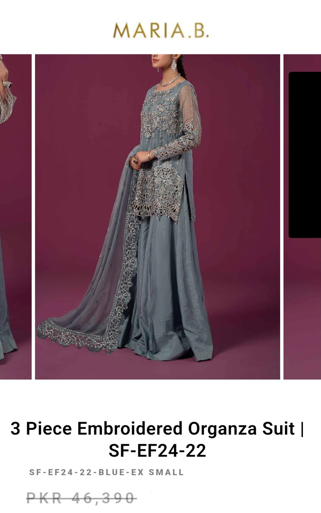 Mariab Sleeves Pair