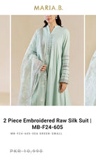 Load image into Gallery viewer, Mariab Fabric Raw Silk
