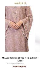 Load image into Gallery viewer, Mariab Fabric Luxe Embroidered Chiffon
