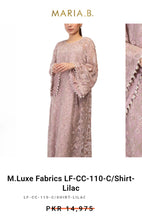 Load image into Gallery viewer, Mariab Fabric Luxe Embroidered Chiffon
