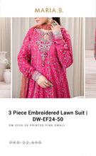 Load image into Gallery viewer, Mariab Fabric Plain Lawn
