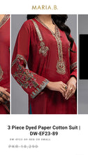 Load image into Gallery viewer, Mariab Duppta Ready to wear
