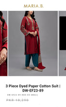 Load image into Gallery viewer, Mariab Duppta Ready to wear
