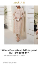 Load image into Gallery viewer, Mariab Frock Semi Stitched
