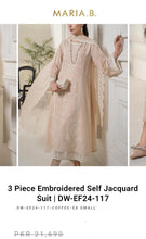 Load image into Gallery viewer, Mariab Frock Semi Stitched
