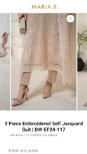 Load image into Gallery viewer, Mariab Frock Semi Stitched
