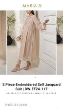 Load image into Gallery viewer, Mariab Frock Semi Stitched
