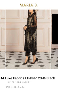 Mariab Luxe Shirt Embroidered Net