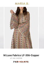 Load image into Gallery viewer, Mariab Fabric Luxe Zari Net
