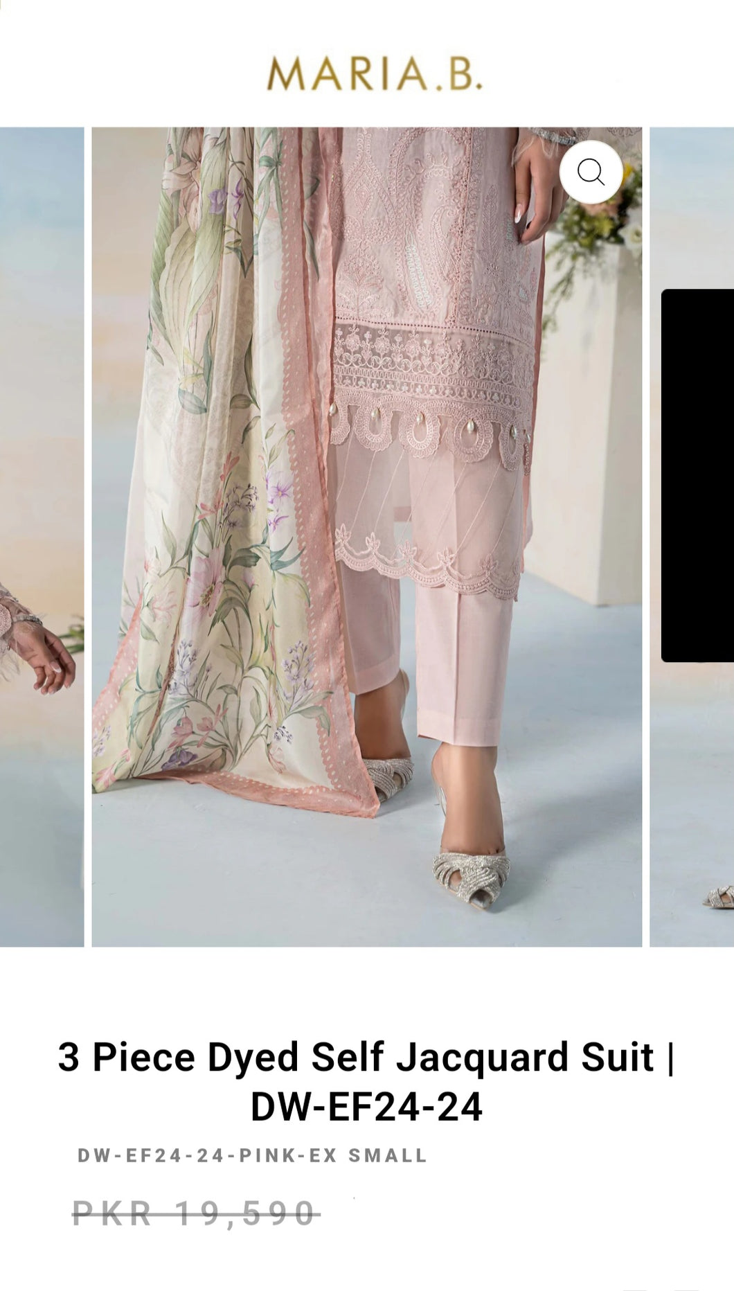 Mariab Duppta Printed Silk