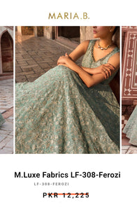Mariab Fabric Luxe Zari Net