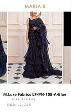 Load image into Gallery viewer, Mariab Front Luxe velvet applique Net
