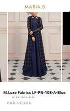 Load image into Gallery viewer, Mariab Front Luxe velvet applique Net
