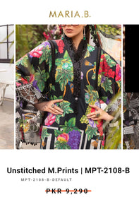 Mariab Fabric Printed Lawn