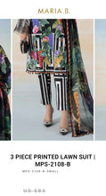 Load image into Gallery viewer, Mariab Fabric Printed Lawn
