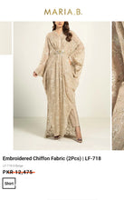 Load image into Gallery viewer, Mariab Fabric Luxe Chiffon
