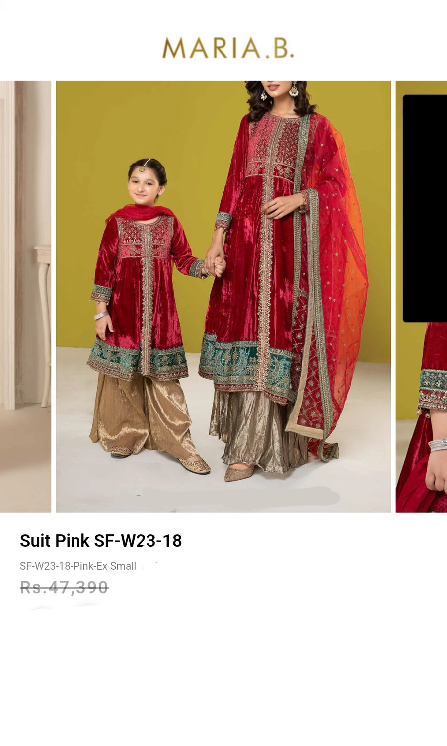 Mariab Duppta Ready to wear