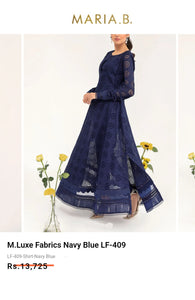 Mariab Fabric Luxe Schiffli Embroidered