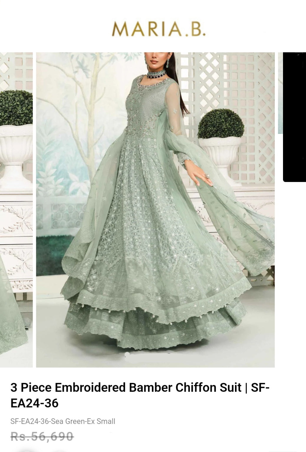 Mariab 2-Piece Ready to Wear hand Embellished