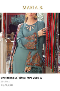 Mariab Front Embroidered