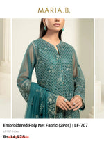 Load image into Gallery viewer, Mariab Fabric Luxe Embellished Net
