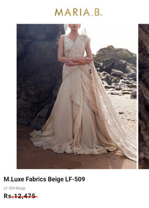Mariab Fabric Luxe Chicken Kari  Chiffon