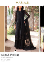 Load image into Gallery viewer, Mariab Fabric Embroidered Organza
